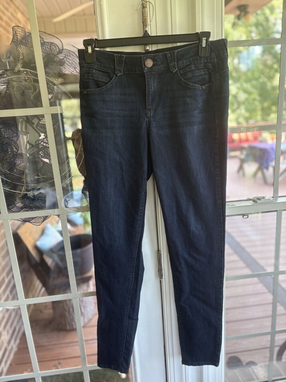 Democracy "Ab-Solution" Dark Mid-Rise Jeans-10